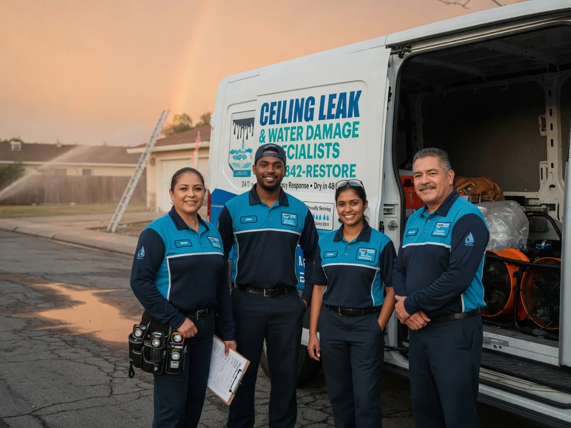 Ceiling Leak Cleanup company in Westerville, OH